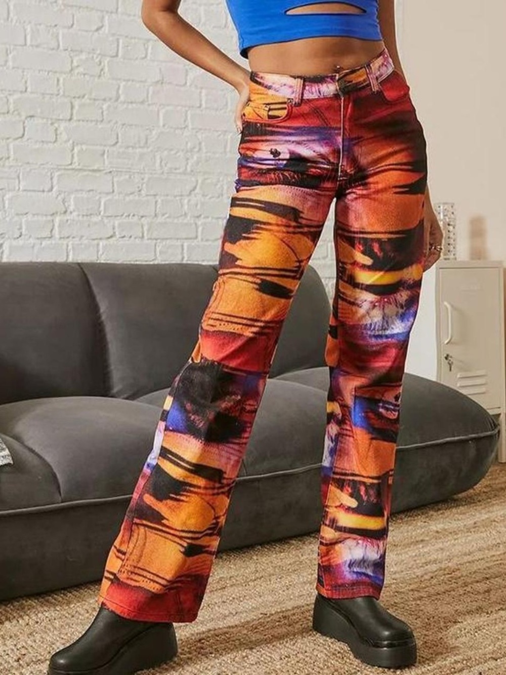Jaded London Oracle Eye Jeans
